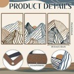 Mountain Metal Wall Art Set – 3 Pieces