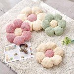 Soft Sage Green Flower Throw Pillow 14.9