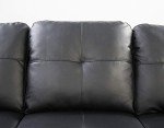 3-Piece L-Shaped Modular Sofa with Ottoman & Cup Holders