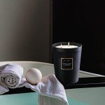 Large Sandalwood Jasmine Soy Candle - 33.3 Oz
