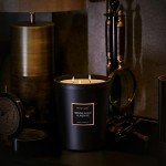 Large Sandalwood Jasmine Soy Candle - 33.3 Oz