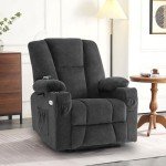 MCombo Electric Recliner Chair with Heat & USB