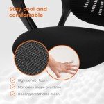 Ergonomic Rolling Office Chair with Lumbar Support