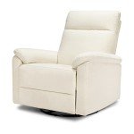 Vanilla DaVinci Suzy Swivel Recliner - Certified