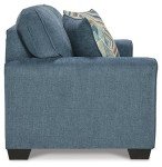 Ashley Cashton Blue Casual Loveseat for Living Room