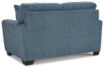 Ashley Cashton Blue Casual Loveseat for Living Room
