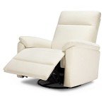 Vanilla DaVinci Suzy Swivel Recliner - Certified