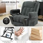 Electric Power Lift Recliner Chair with Heat & Massage
