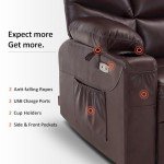 MCombo Power Lift Recliner Chair for Big Seniors