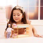 Chic Bunk Bed Set for Mini Dolls