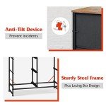 Rustic Brown 6-Drawer Fabric Storage Dresser