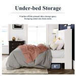 Velvet Queen Bed Frame with Tufted Headboard
