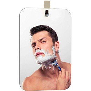 Fogless Shower Mirror with Adhesive Hooks - Large