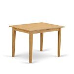 Norfolk Solid Wood Kitchen Dining Table with Leaf