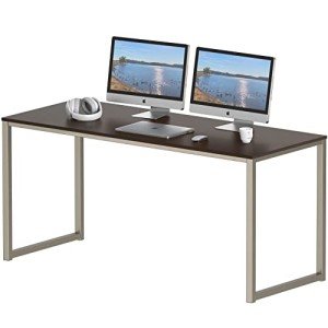 Espresso 55-Inch Home Office Computer Desk