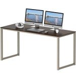Espresso 55-Inch Home Office Computer Desk