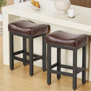 Raynesys 24-Inch Counter Height Bar Stools Set