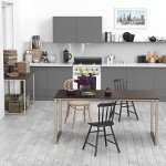 Espresso 55-Inch Home Office Computer Desk
