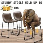 TAVR Set of 3 Counter Height Bar Stools