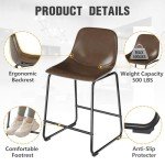 TAVR Set of 3 Counter Height Bar Stools