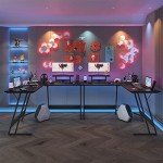 Homall L-Shaped Gaming Desk with Monitor Stand