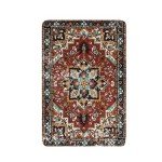 Lahome Traditional Red Oriental Area Rug - 2’x3’