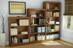 Morgan Cherry 5-Shelf Bookcase by South Shore