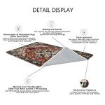 Lahome Traditional Red Oriental Area Rug - 2’x3’