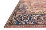 Loloi Layla Vintage Inspired Red/Navy Area Rug
