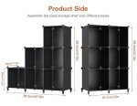 HOMIDEC 6-Cube Storage Organizer for Any Space