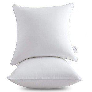 18"x18" Cotton Throw Pillow Inserts (Set of 2)