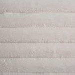 Cream White Striped Throw Pillow Covers - Set of 2