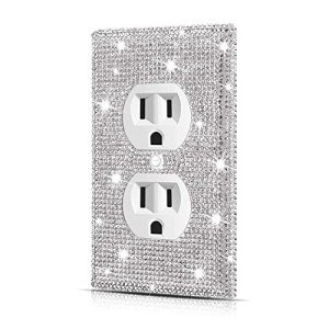 Sparkling Rhinestone Light Switch Cover Plate