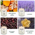 Scented Soy Candle Set - 4 Pack