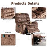 CANMOV Large Power Lift Recliner with Massage & Heat