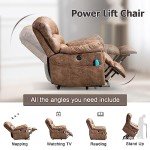 Phoenix Home Extra Wide Power Lift Recliner