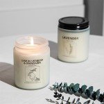 Scented Soy Candle Set - 4 Pack