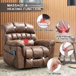 Phoenix Home Extra Wide Power Lift Recliner