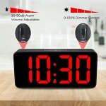 Large Digital Alarm Clock with Jumbo Display