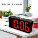 Large Digital Alarm Clock with Jumbo Display