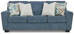 Cashton Casual Blue Sofa for Living Room