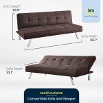 Java Serta Rane Comfortable Futon Sofa