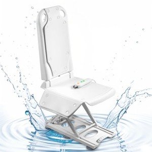 Electric Bath Lift Chair for Elderly - 300LB Capacity