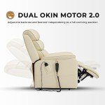 Irene House Electric Recliner with Heat & Massage