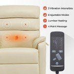 Irene House Electric Recliner with Heat & Massage