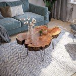 Iron Hairpin Table Legs - 12 Inch Black Set