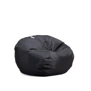Big Joe Classic Black Bean Bag Chair, 2ft