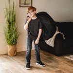 Big Joe Classic Black Bean Bag Chair, 2ft