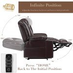 Triple Motor Power Lift Recliner Chair for Elderly