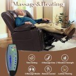 Triple Motor Power Lift Recliner Chair for Elderly